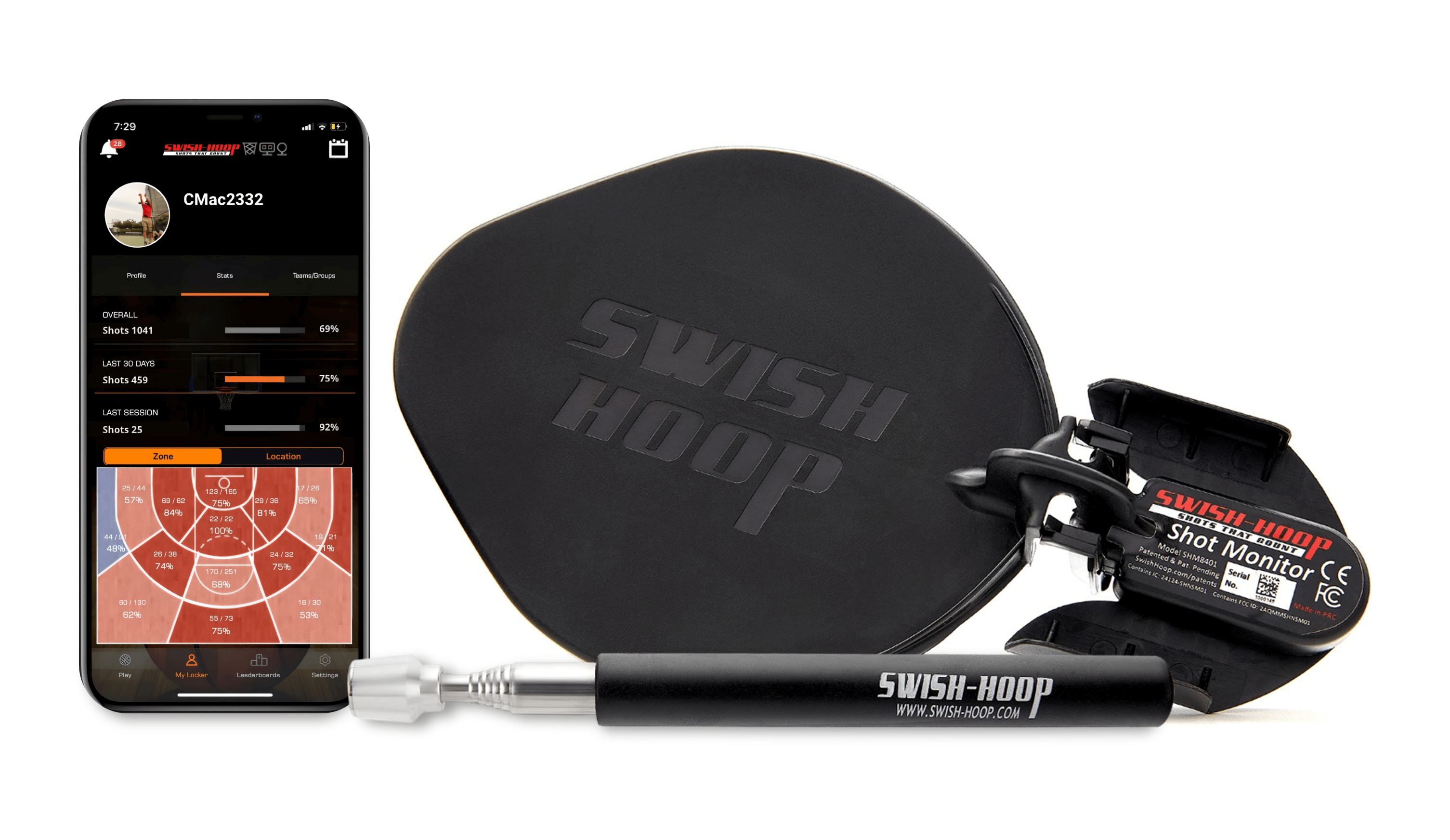 SWISH HOOP® BASKETBALL SKILLS TRAINER