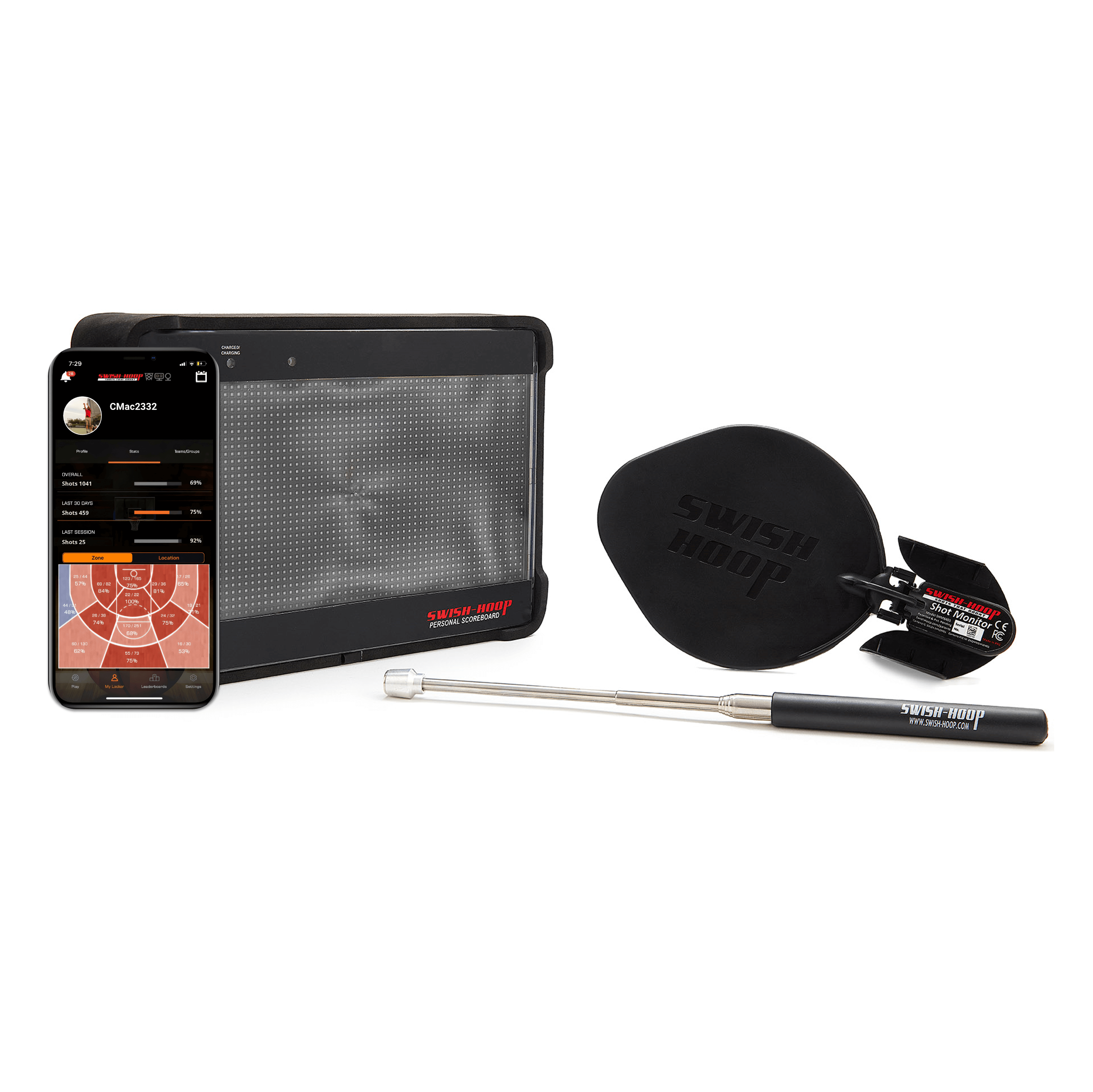 SWISH HOOP® BASKETBALL SKILLS TRAINER