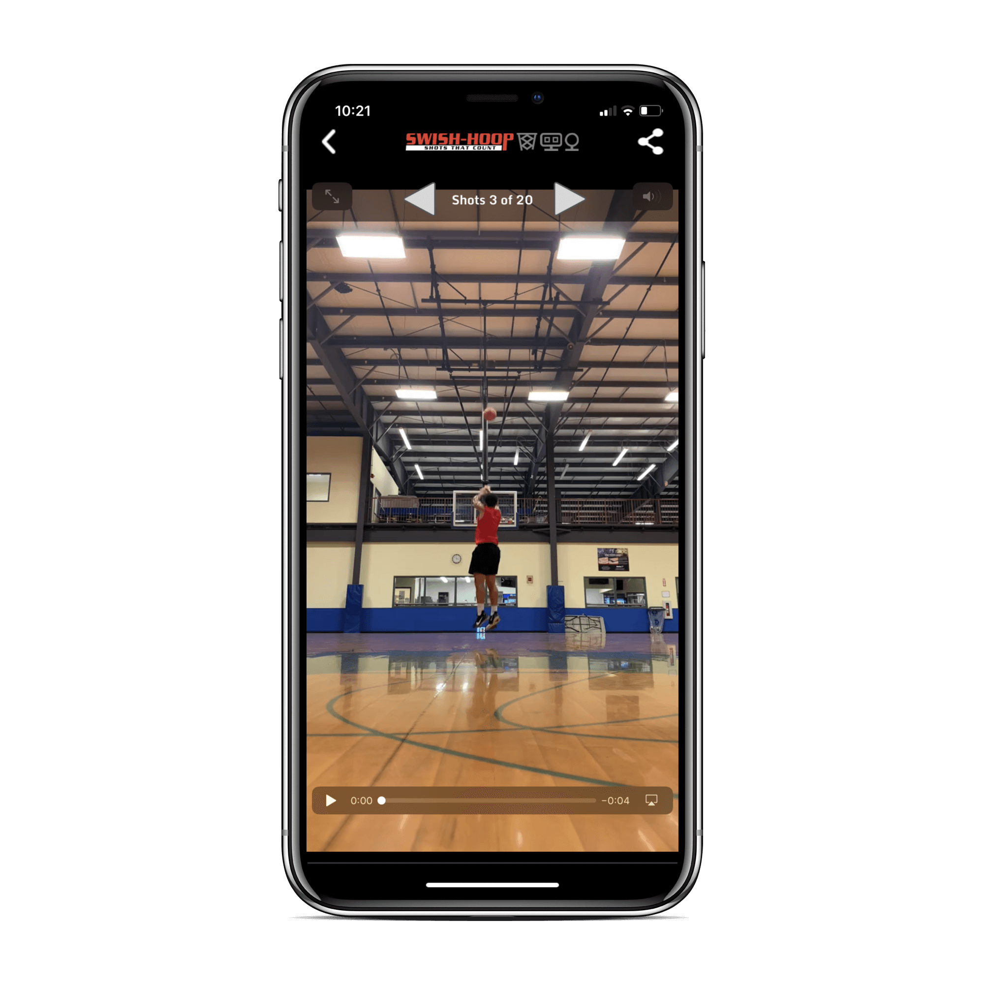 SWISH HOOP® PLAYER APP